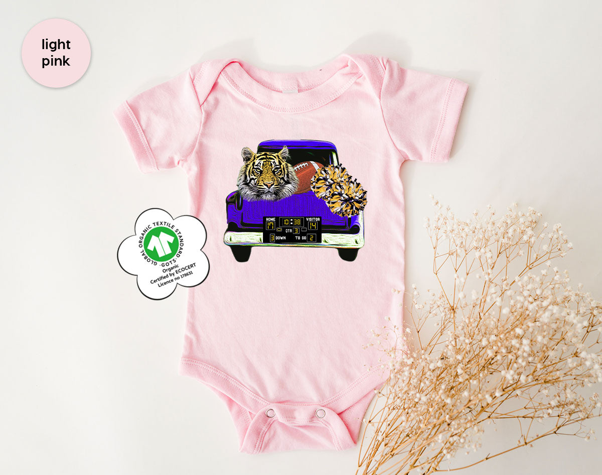Football Truck Shirt, Tiger Graphic Tees, Mom TShirt, Gifts product image 4