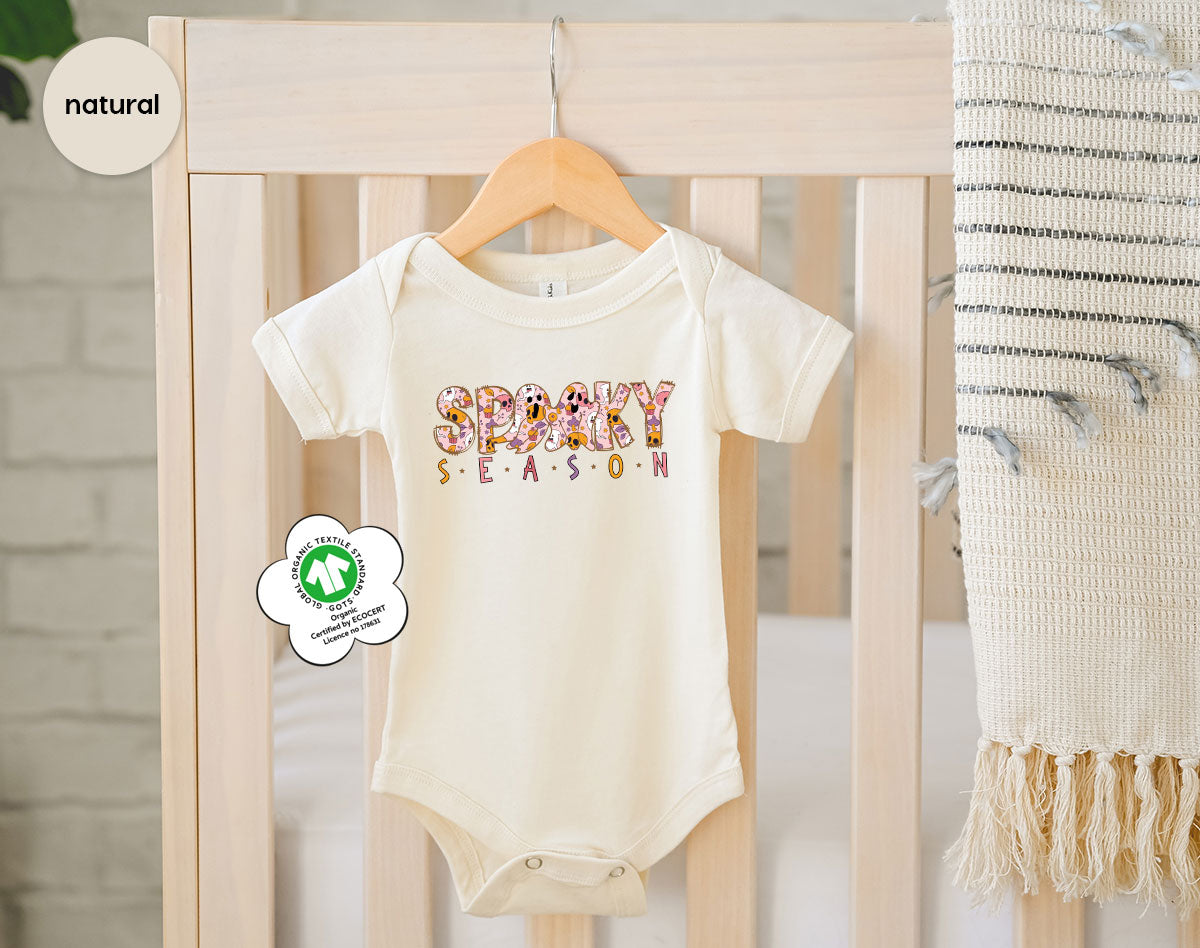 Ghost Graphic Tees, Cute Kid Halloween Shirt, Spooky product image 25