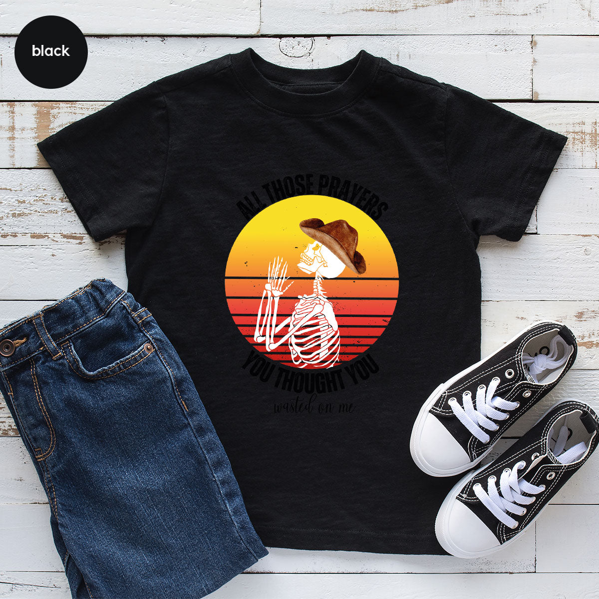 Halloween Crewneck Sweatshirt, Vintage Skeleton Shirt product image 26