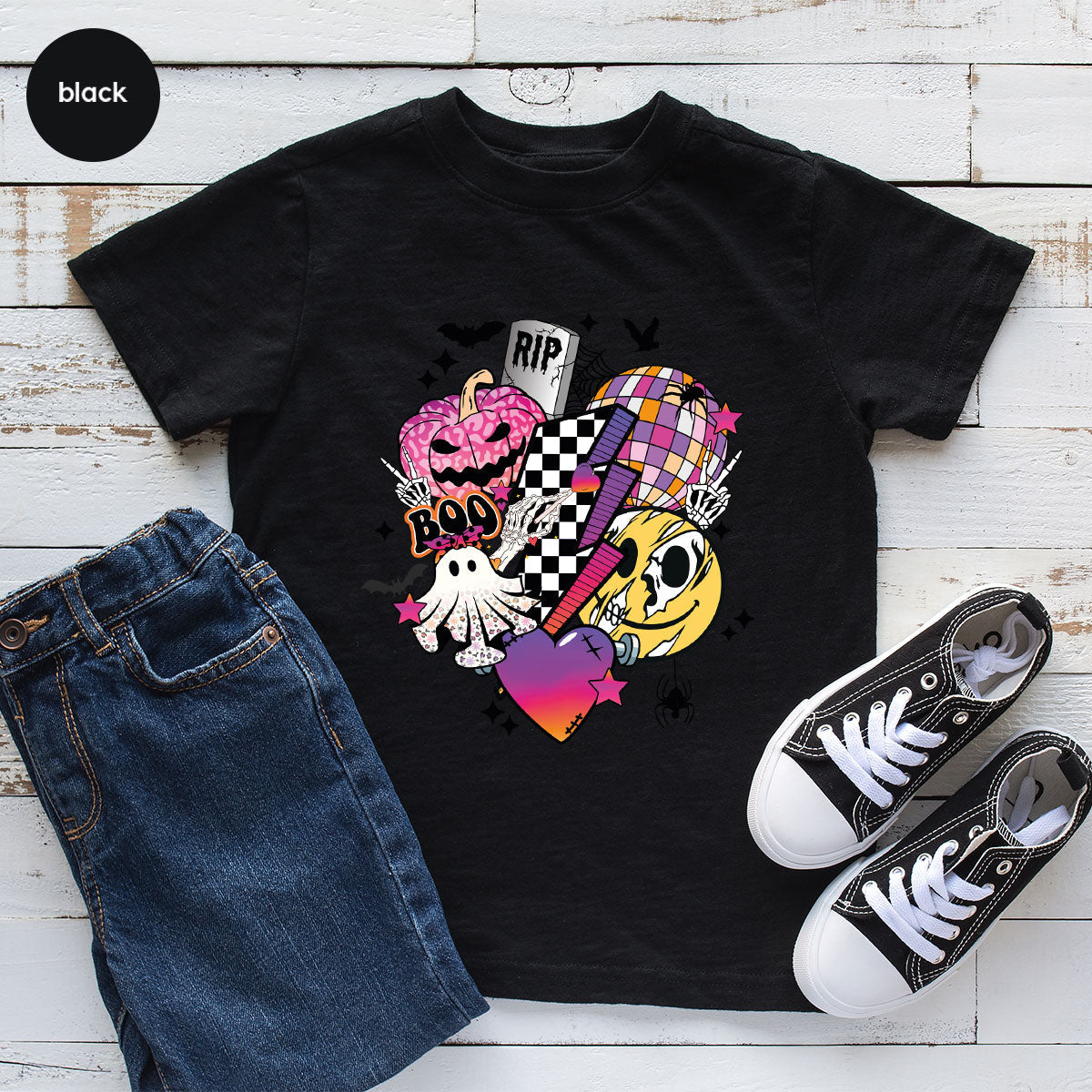 Halloween Shirt, Gifts, Spooky Season Pumpkin Graphic Tees product image 4