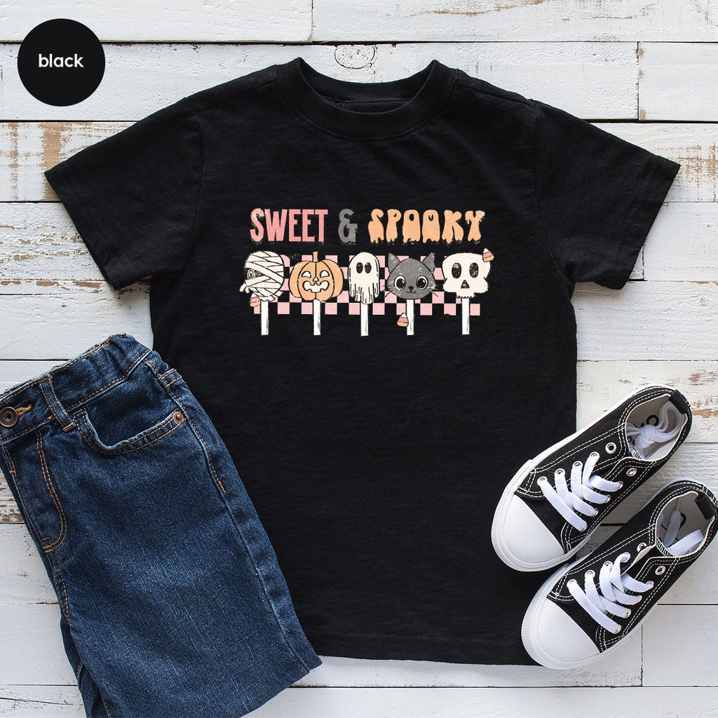 Retro Pumpkin T Shirt, Vintage Cat T-Shirt, Sweet Toddler product image 3