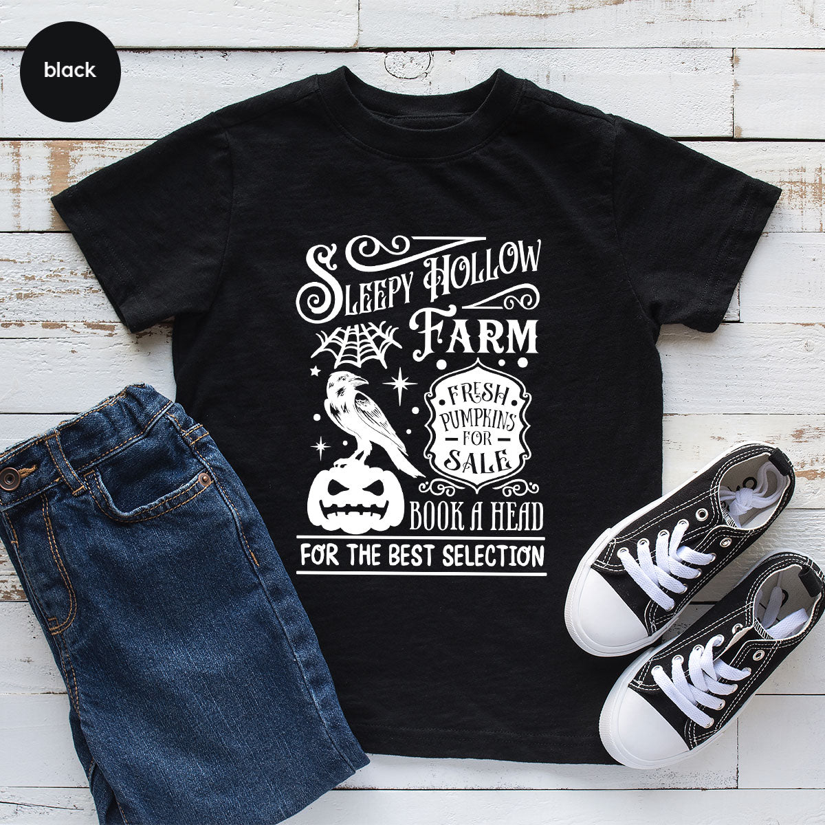 Halloween Sweatshirt, Farmer Outfit, Pumpkin Shirt, Spooky product image 5