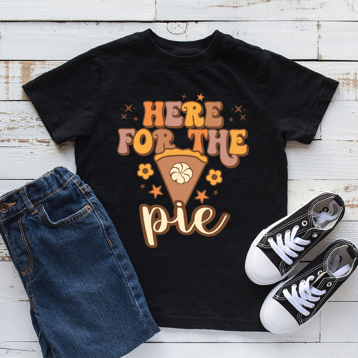 Here For The Pie Shirt, Funny Halloween Cute Hoodie and product image 2