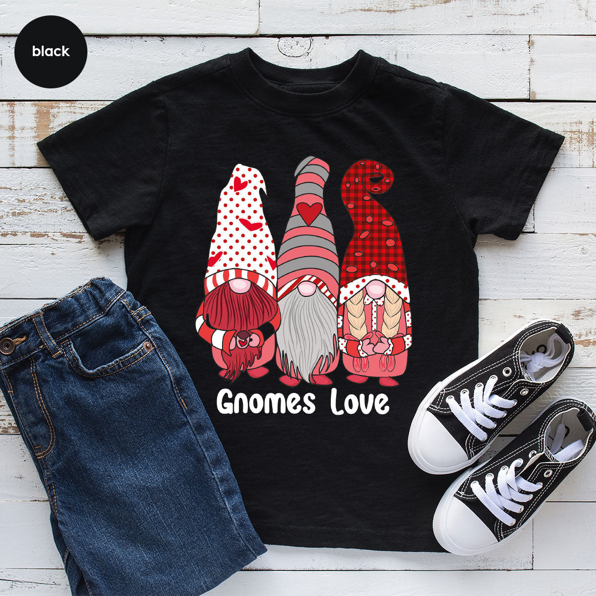 Gnomes Love Shirt, 4ever Best T-Shirt, Valentine's Day 2023 product image 1
