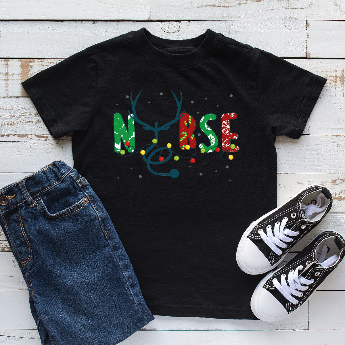 Christmas Nurse Shirt, Health Employee T-Shirt, Gift for product image 84
