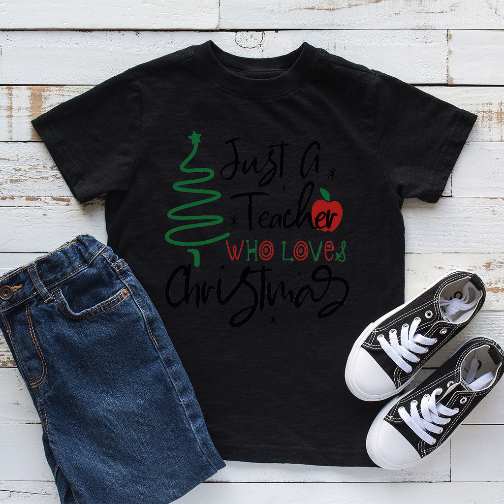 2023 Christmas Love Shirt, Just A Teach Who Loves Tee, Xmas product image 2