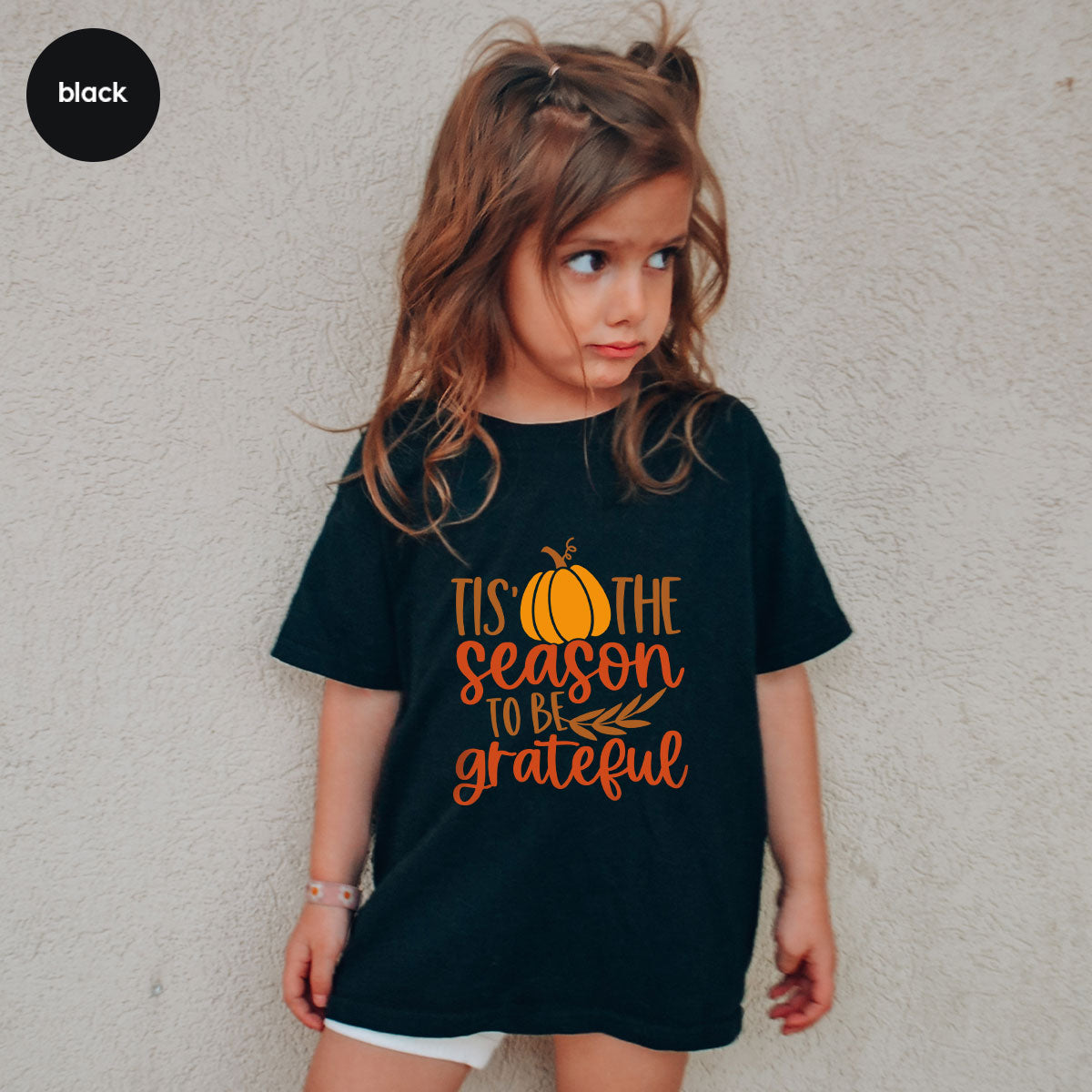 Fall T-Shirt, Autumn Crewneck Sweatshirt, Thanksgiving product image 6
