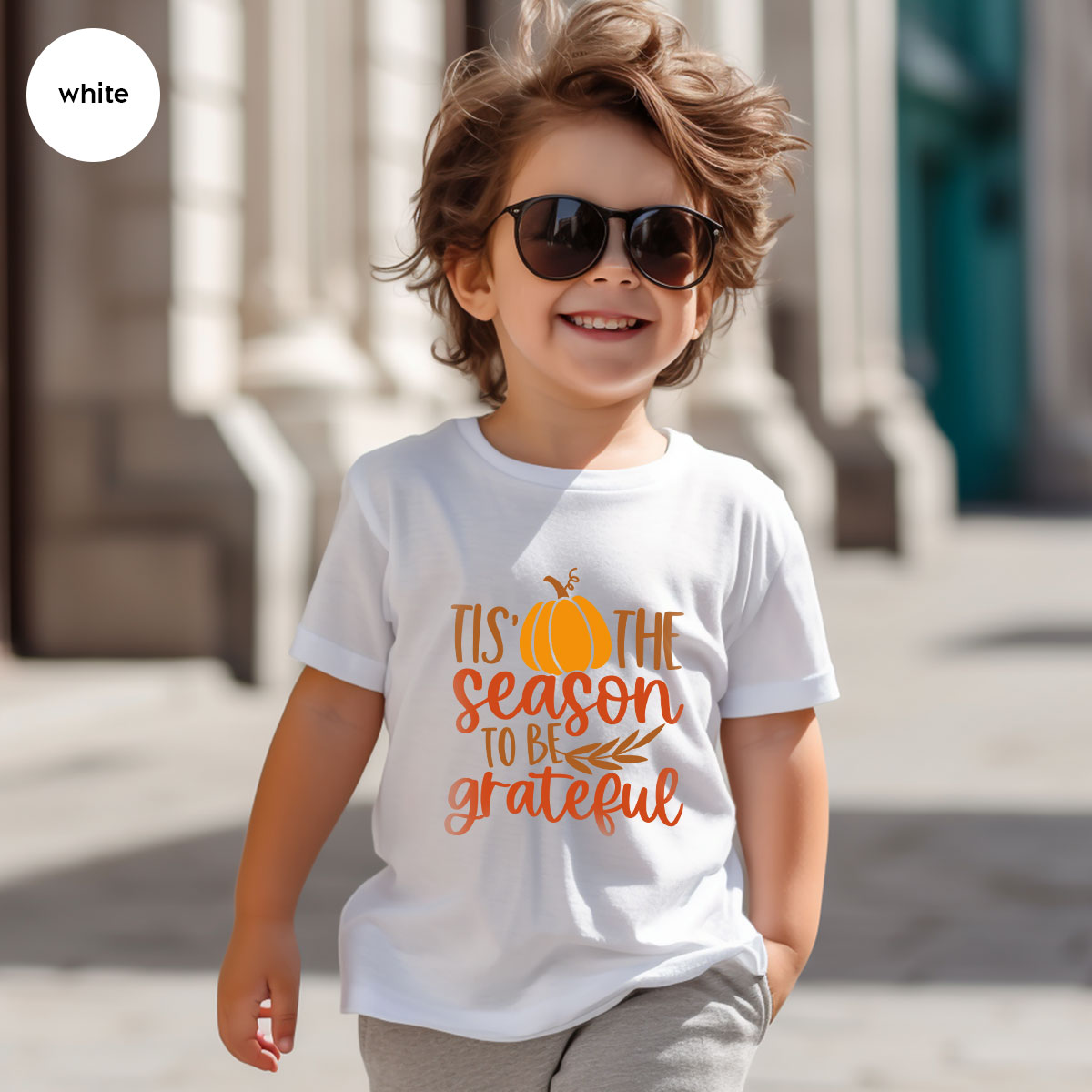 Fall T-Shirt, Autumn Crewneck Sweatshirt, Thanksgiving product image 33