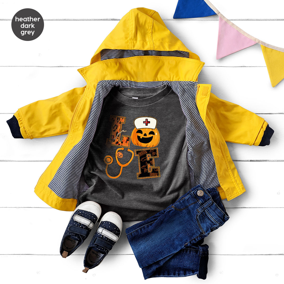 Halloween 2023 Shirt, Nurse TShirt, Pumpkin T Spooky Kids product image 36