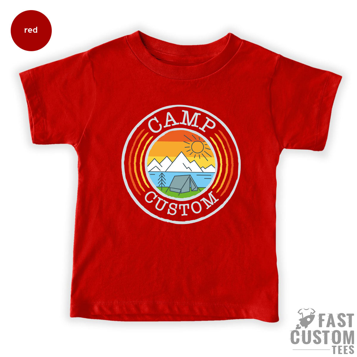 Custom Camp T-Shirt, Camping Shirt İdea, Personalized product image 2