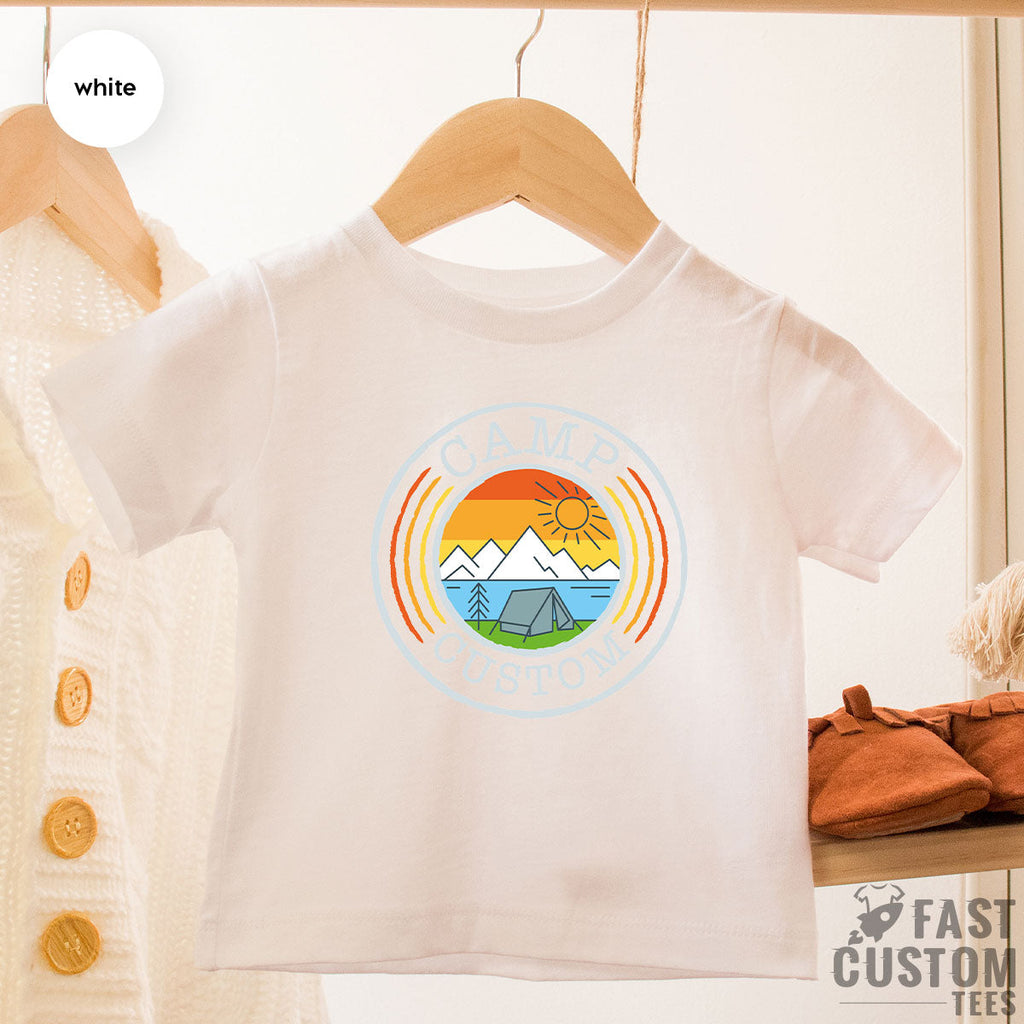 Custom Camp T-Shirt, Camping Shirt İdea, Personalized product image 3