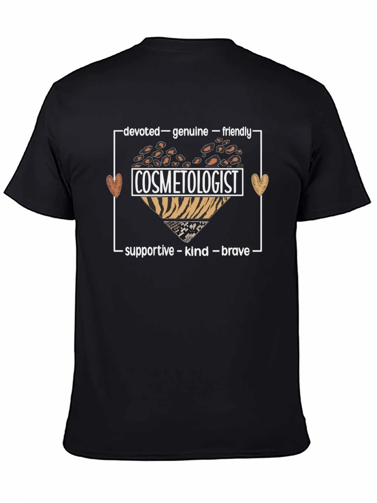 Cosmetologist T-Shirt - Devoted Genuine Friendly product image 2
