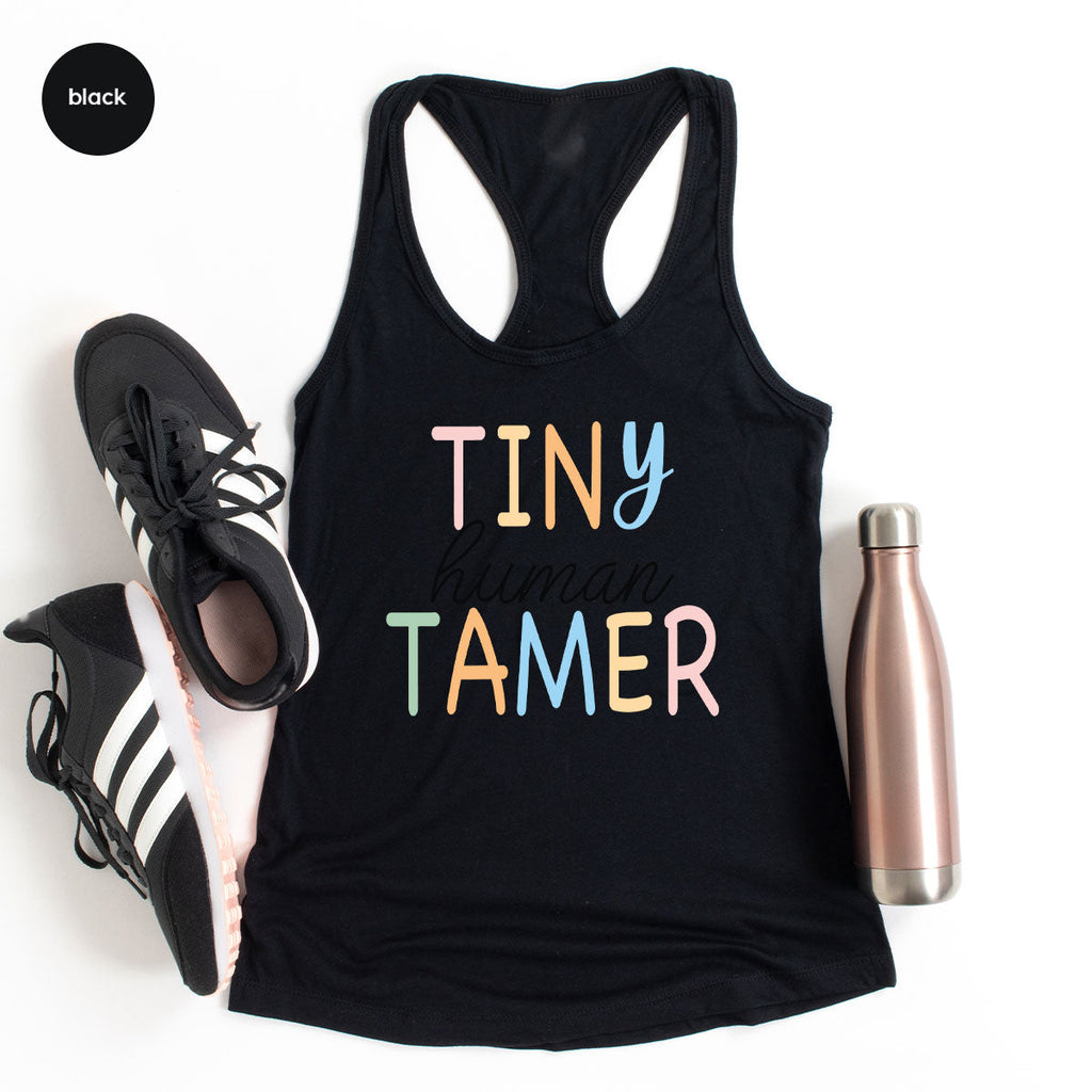 Teacher Shirt, Tiny Human Tamer, Kindergarten Preschool product image 71