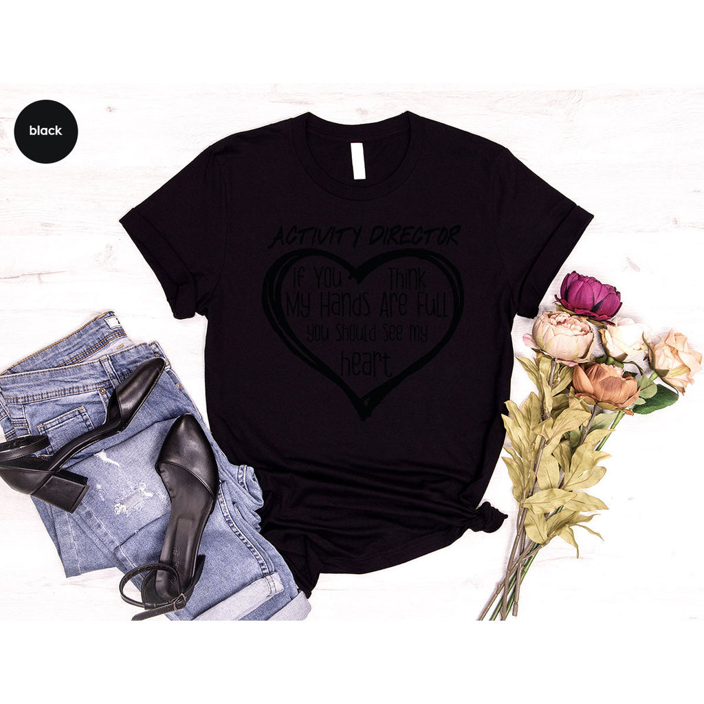 Activity Director Shirt, Love Heart Gift For Couples product image 97
