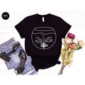 Fish Couple Shirt, Custom Name on T-Shirt, Gift for Couples product image 1