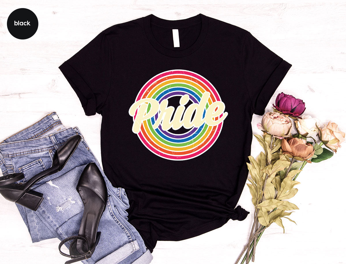 Pride Shirt, LGBT T-Shirt, Tee, Rainbow Graphic product image 117