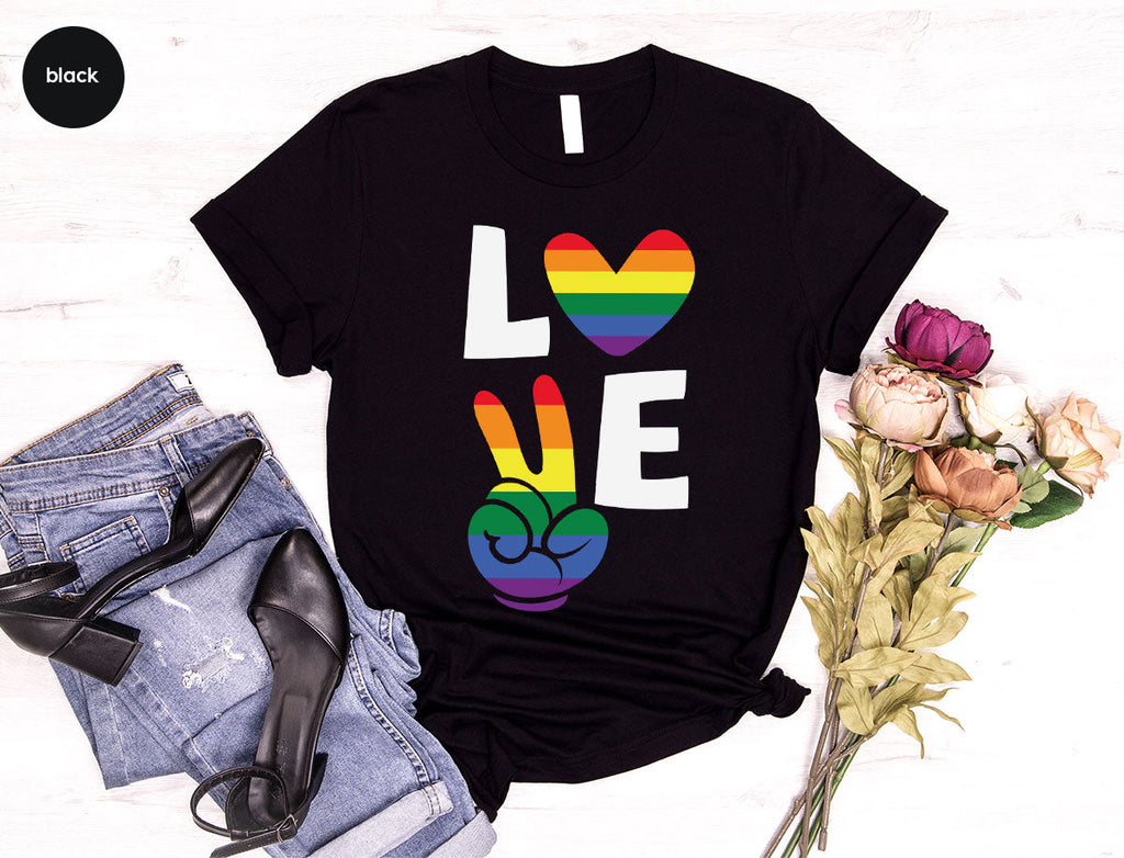 LGBT Love Shirt, Rainbow Glory T-Shirt, Pride Tee product image 1