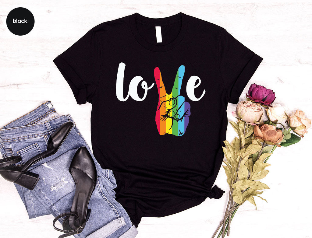 LGBT Love Shirt, Victory T-Shirt, Pride Tee, Glory product image 111