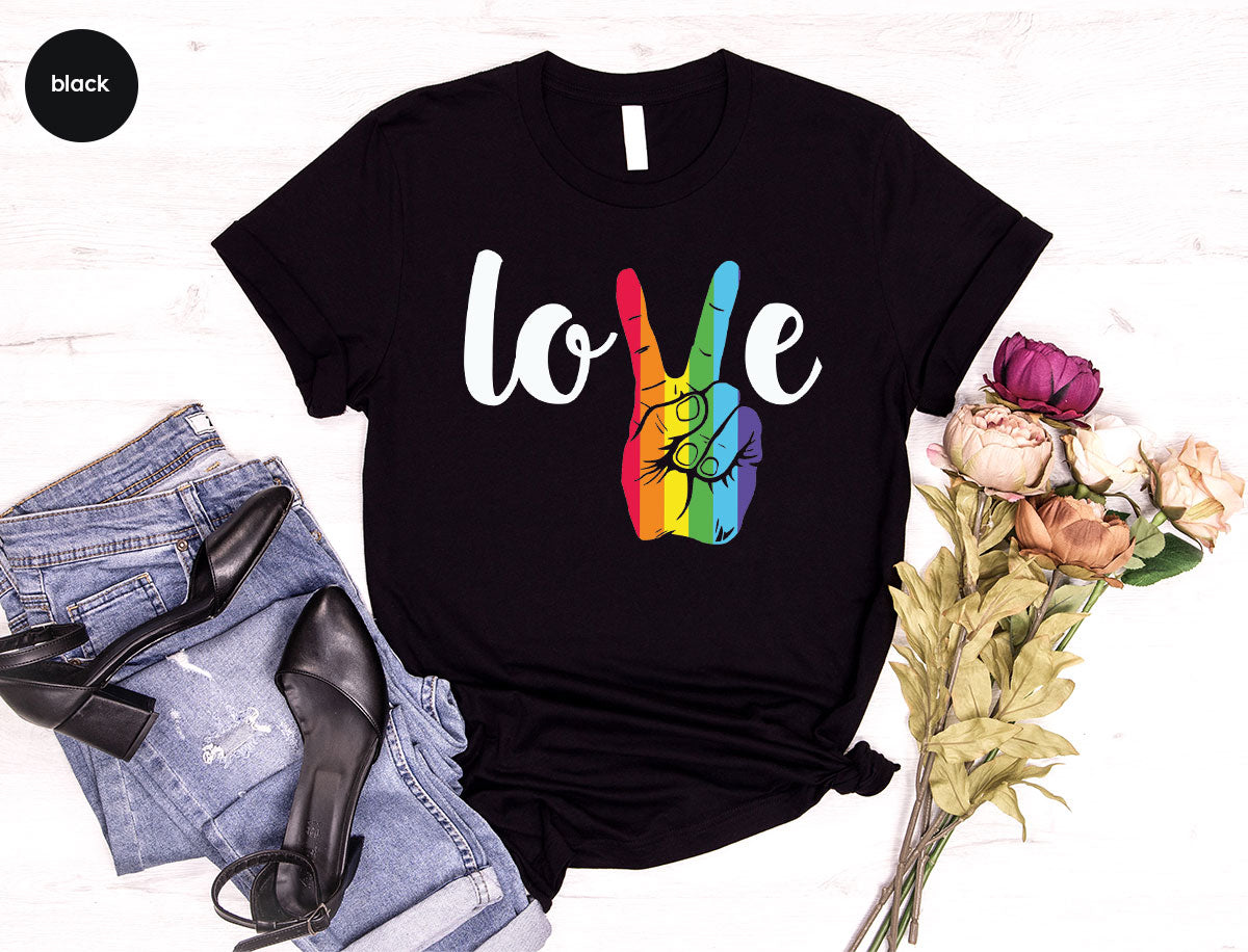 LGBT Love Shirt, Victory T-Shirt, Pride Tee, Glory product image 111