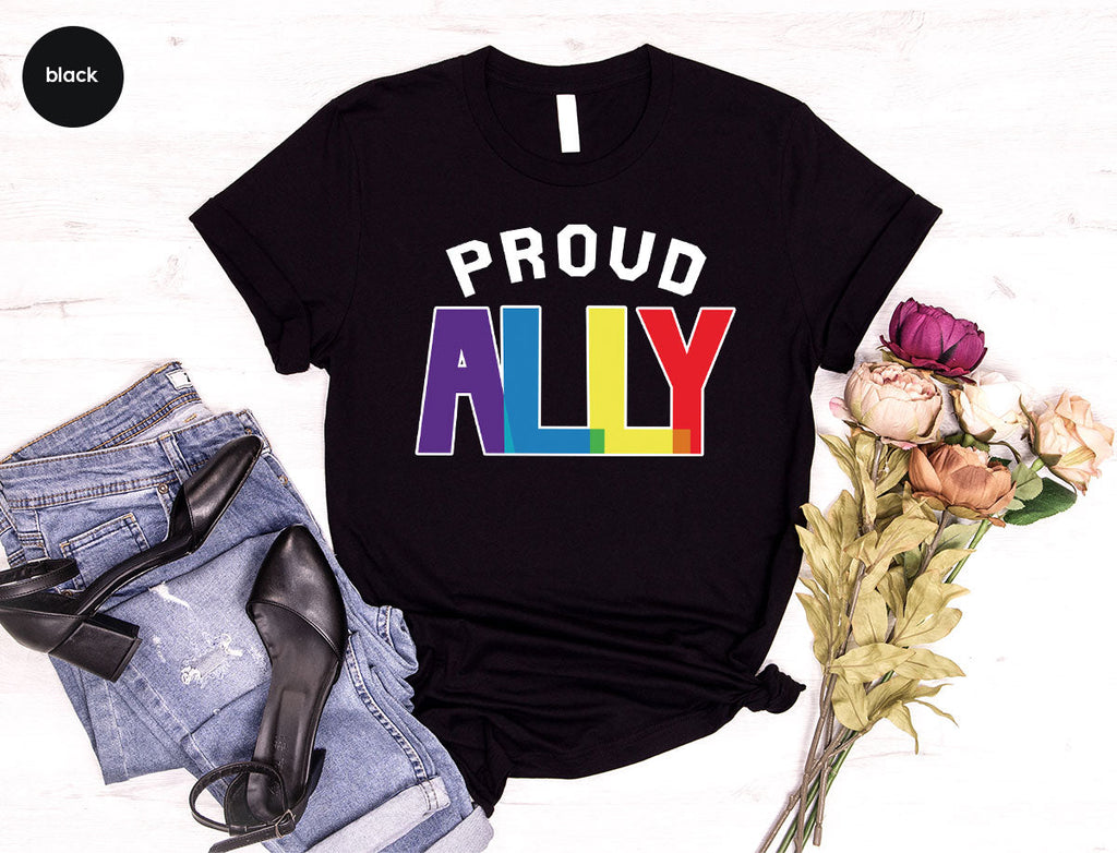 Proud Ally Shirt, LGBT T-Shirt, Tee product image 1