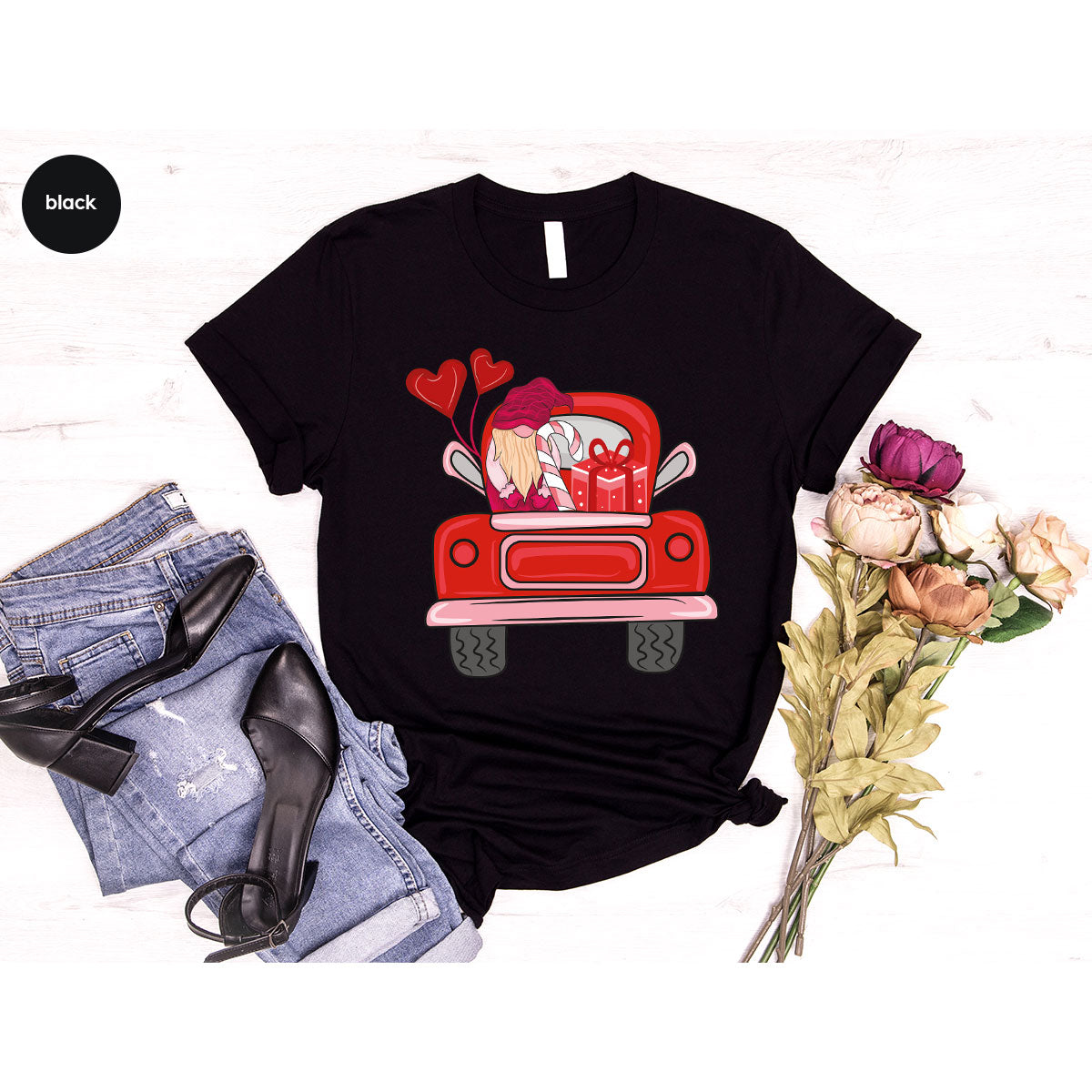 Valentine's Day Shirt, Love Transit 2023 T-Shirt, I You product image 8