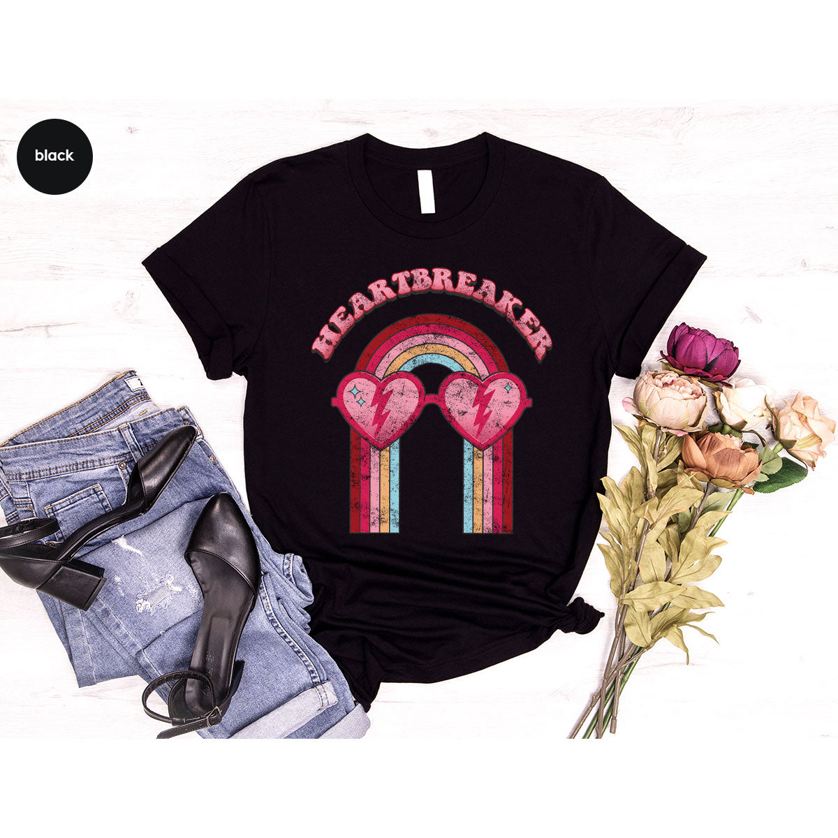 Heartbreaker Shirt, Anti Valentine's Day T-Shirt, Gift for