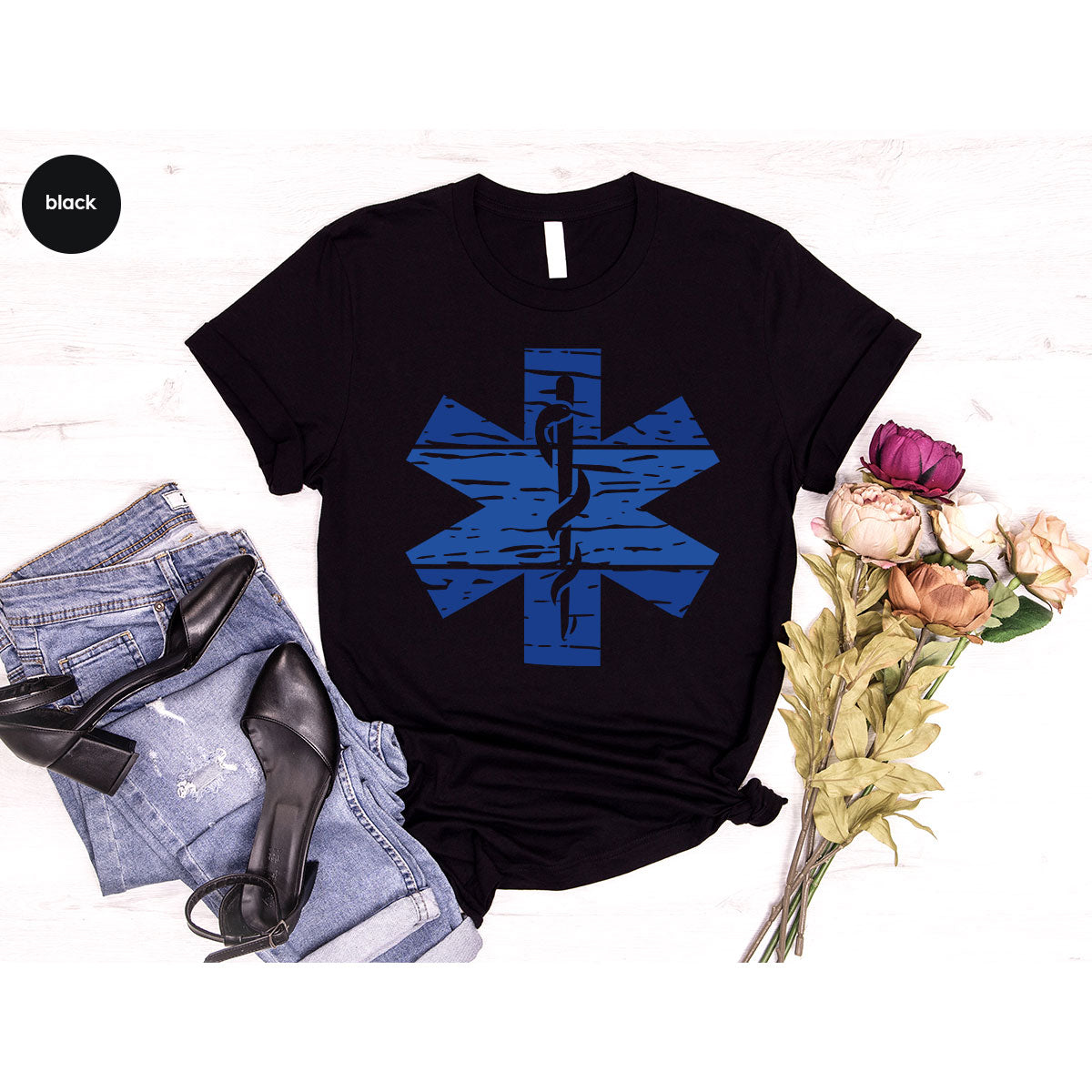 Paramedic Sign Shirt, Gift for Emergency Services, Health product image 1