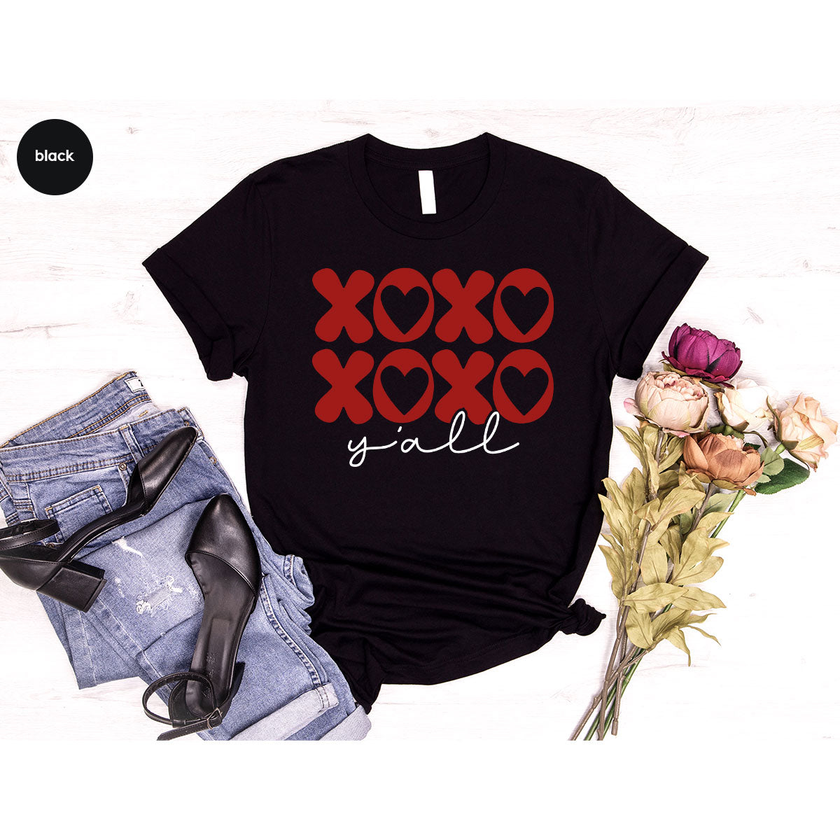 XOXO Shirt, Love Valentine's Day T-Shirt, Couple Match product image 106