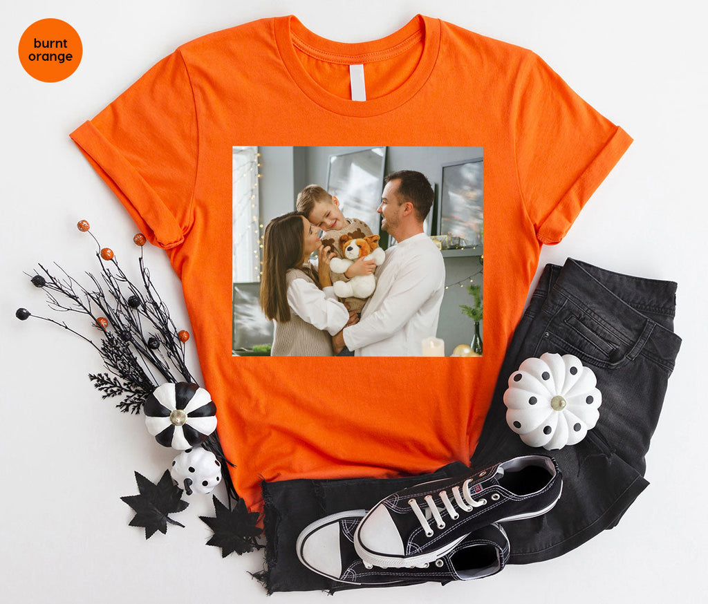 Custom Family T-Shirt, Customizable Photo Shirt, Baby Tee, product image 97