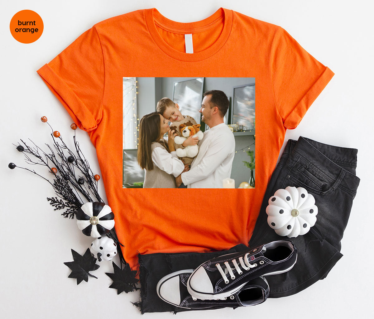 Custom Family T-Shirt, Customizable Photo Shirt, Baby Tee, product image 97