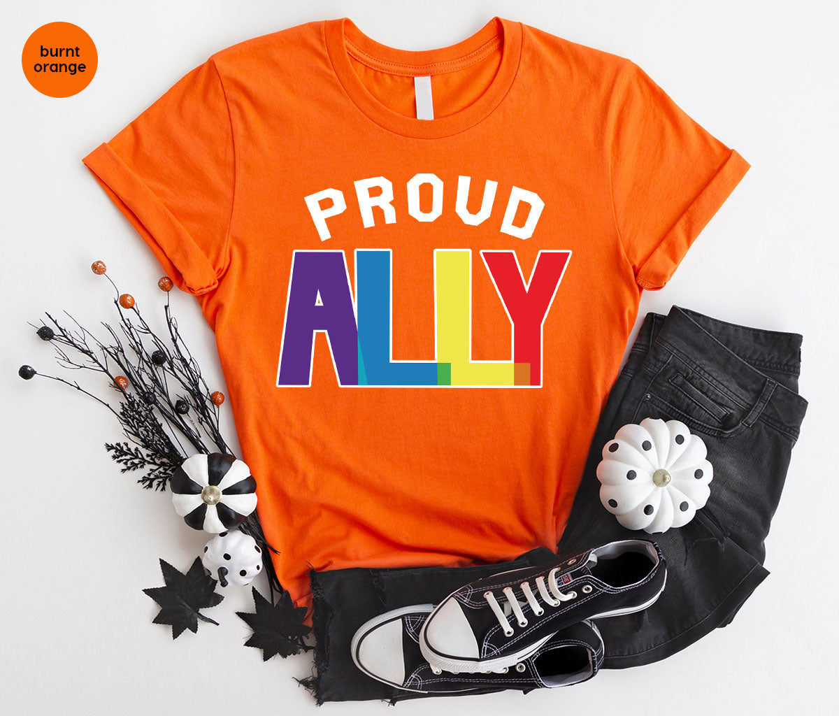 Proud Ally Shirt, LGBT T-Shirt, Tee product image 2
