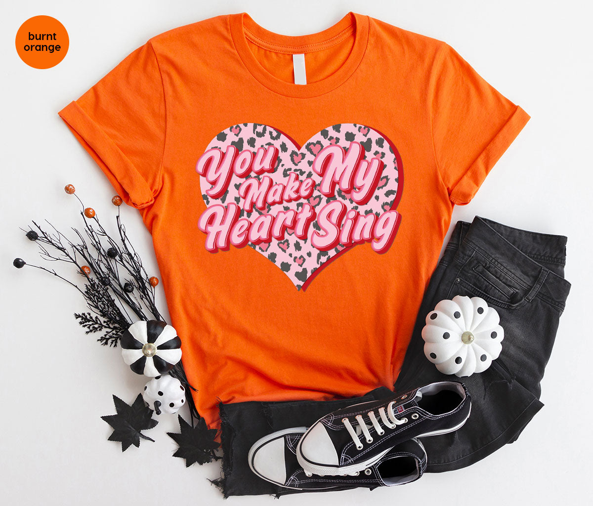 You Make My Heart Sing Shirt, Valentine's Day Romantic Gift product image 2
