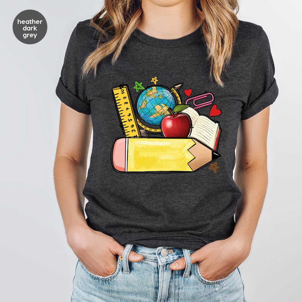 Funny Students Clothing, First Day of School Shirt, New product image 32