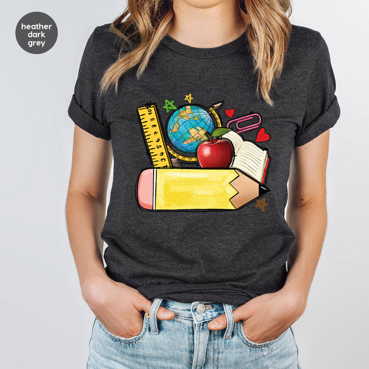 Funny Students Clothing, First Day of School Shirt, New product image 32