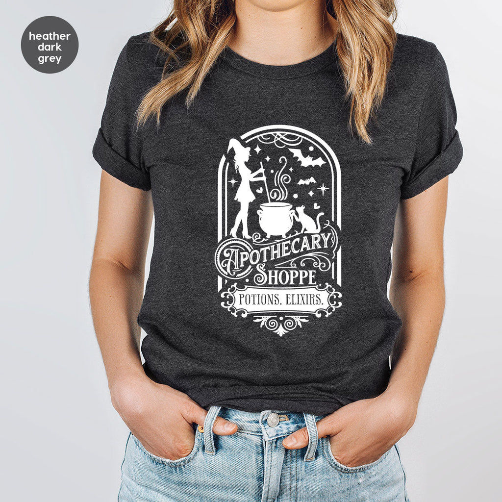 Funny Witch Shirt, Halloween Party Tshirt, Apothecary product image 38