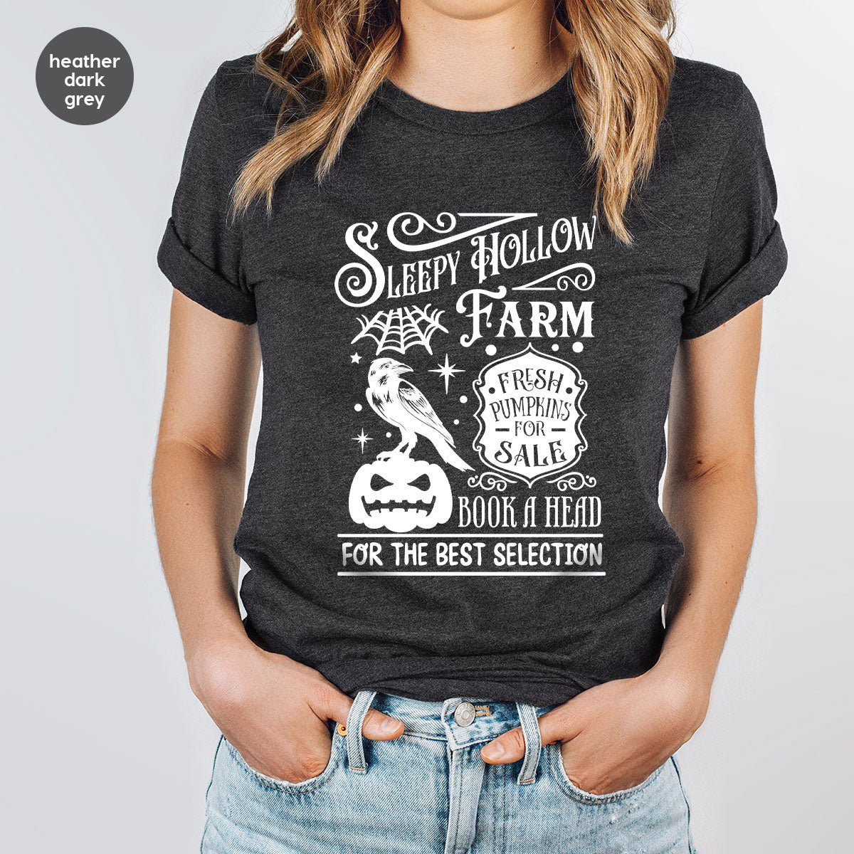 Halloween Sweatshirt, Farmer Outfit, Pumpkin Shirt, Spooky product image 37