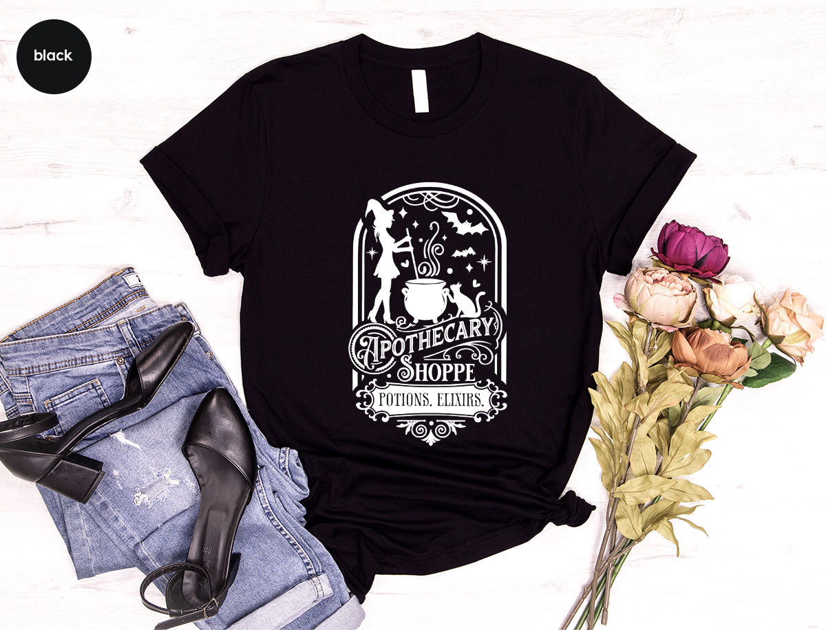Funny Witch Shirt, Halloween Party Tshirt, Apothecary product image 34
