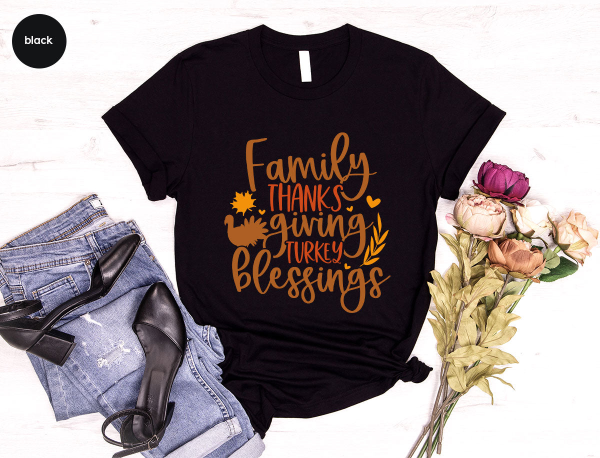 Family Thanksgiving Shirts, Gifts for Autumn Crewneck product image 32
