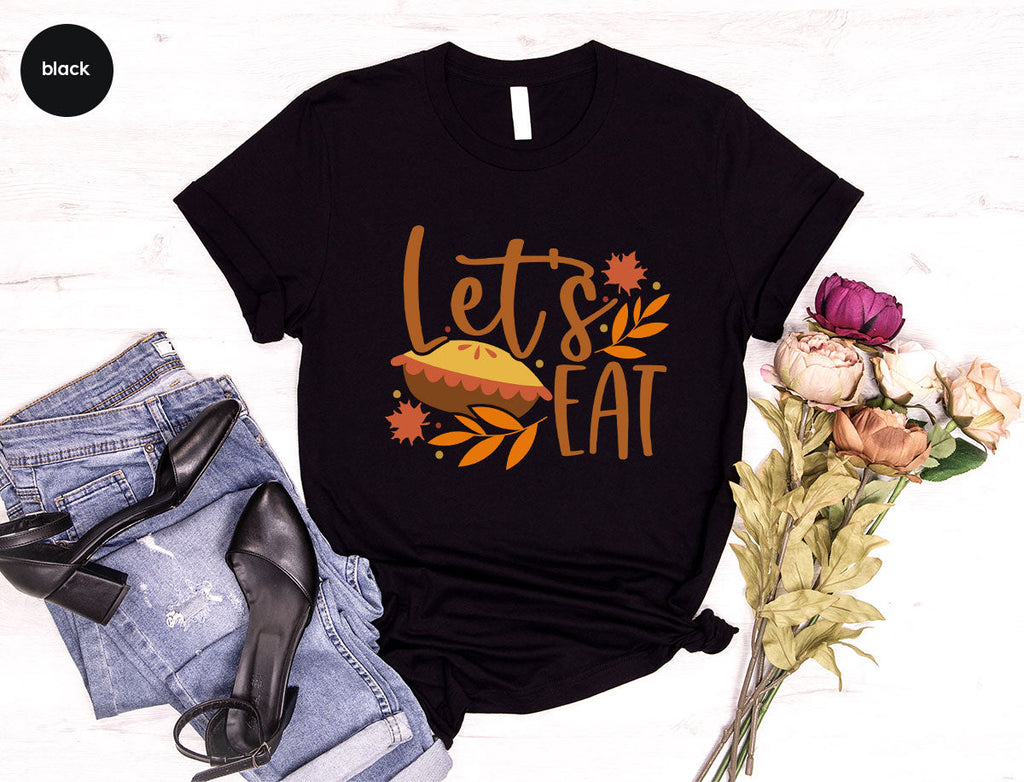 Funny Thanksgiving Shirts, Pumpkin Pie Graphic Tees, Fall product image 34