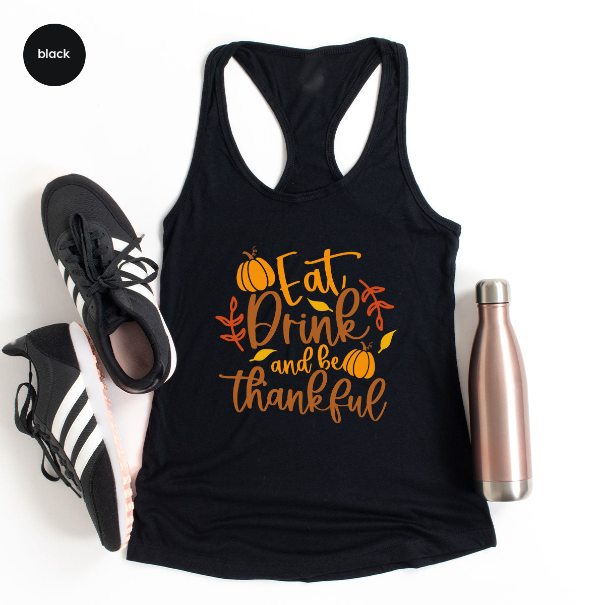 Cute Pumpkin T-Shirt, Fall Graphic Tees, Thankful Gifts product image 3