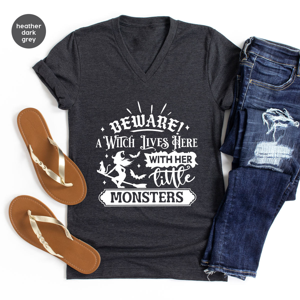 Funny Halloween Tshirts, Witch Shirt, Party Tshirt, Witchy product image 37