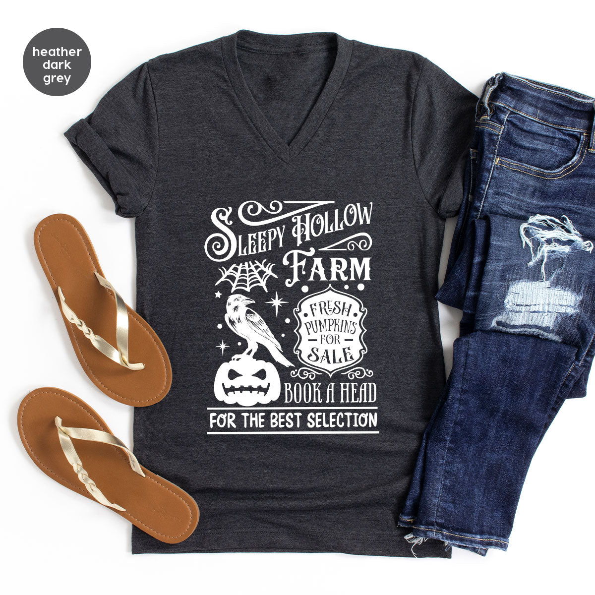 Halloween Sweatshirt, Farmer Outfit, Pumpkin Shirt, Spooky product image 38