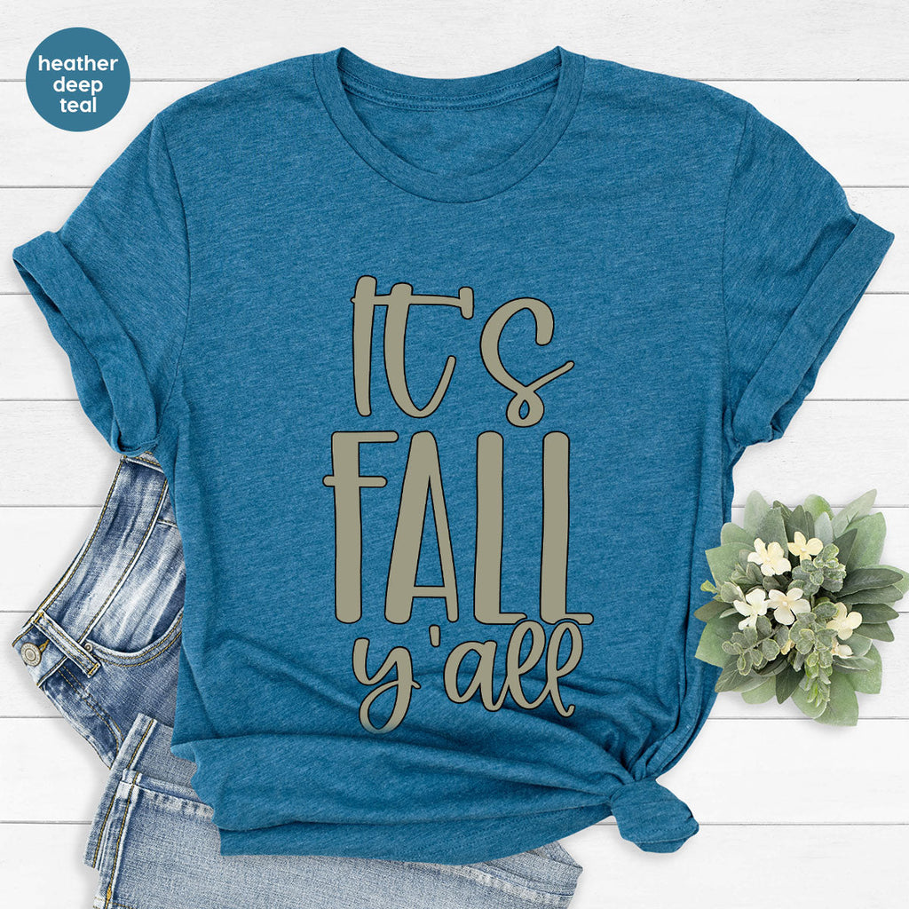 Fall Crewneck Sweatshirt, Its Yall T-Shirt, Gifts, for Her product image 40