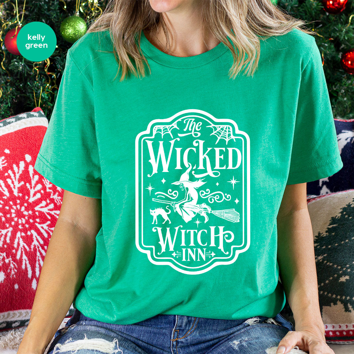 Witch Crewneck Sweatshirt, Halloween Shirts for Women product image 18