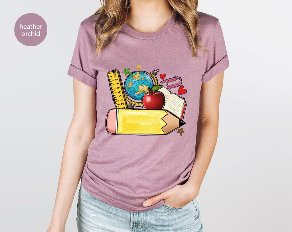 Funny Students Clothing, First Day of School Shirt, New product image 38