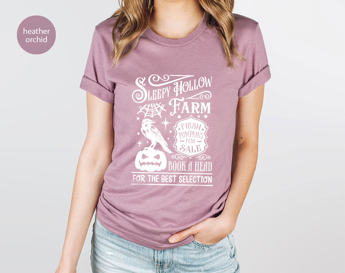 Halloween Sweatshirt, Farmer Outfit, Pumpkin Shirt, Spooky product image 43