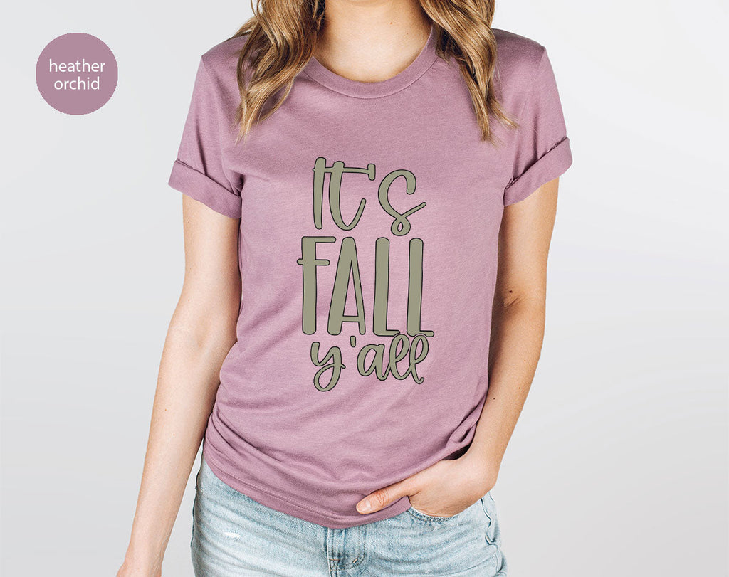 Fall Crewneck Sweatshirt, Its Yall T-Shirt, Gifts, for Her product image 44
