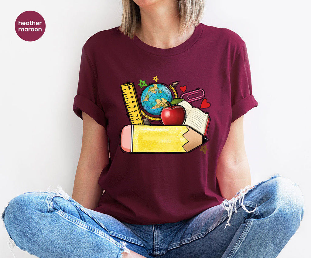 Funny Students Clothing, First Day of School Shirt, New product image 39