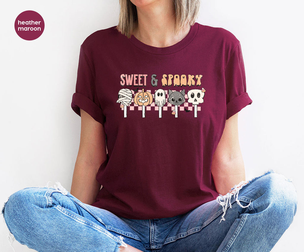 Retro Pumpkin T Shirt, Vintage Cat T-Shirt, Sweet Toddler product image 40