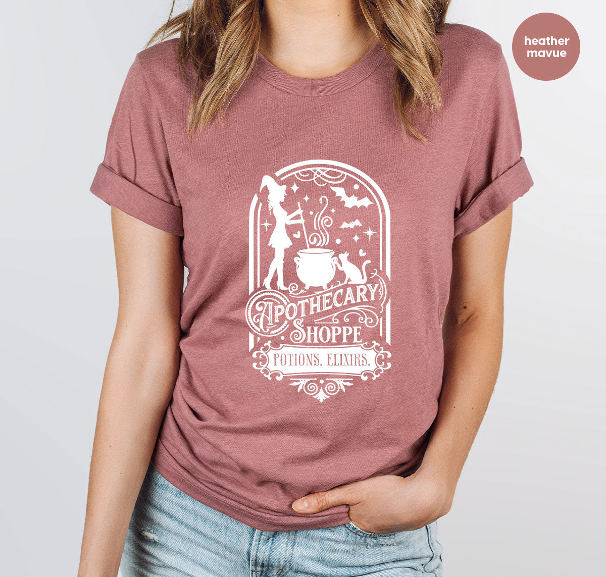 Funny Witch Shirt, Halloween Party Tshirt, Apothecary product image 46
